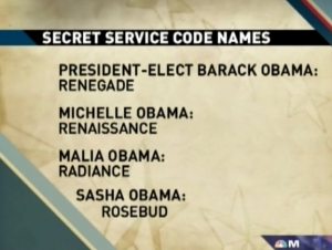 obama code names